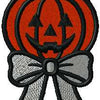 Halloween Pumpkin Ribbon Fill Trick or Treat Digital Embroidery Download