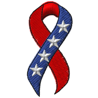 Ribbon Patriotic with Stars