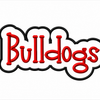 Bulldogs - Outlined Word - 6.76" W