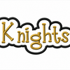 Knights - Outlined Word - 7.66" W