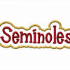 Seminoles - Outlined Word - 8.36" W