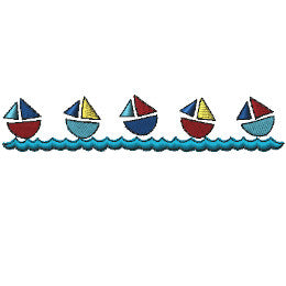 Sailboats - 5 in Water
