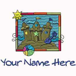 Sand Castle - Your Name Here