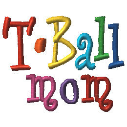 T-Ball mom - Curlie Letters