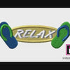 Flip Flops - RELAX in Oval