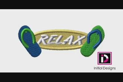Flip Flops - RELAX in Oval