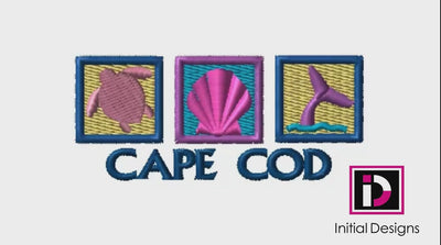 Cape Cod Icons in Three Boxes