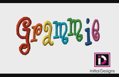 Grammie - Curlie Letters