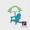 Adirondak Chair - Umbrella Open