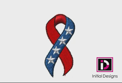 Ribbon Patriotic with Stars