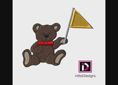 Bear - Plain Flag