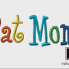 Cat Mom - Curlie Letters