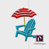 Adirondak Chair & Umbrella