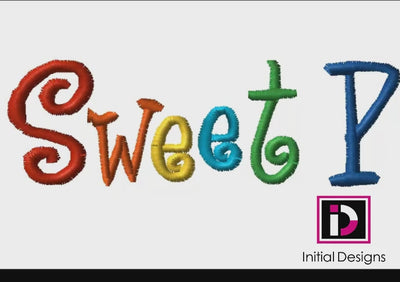 Sweet P - Curlie Letters