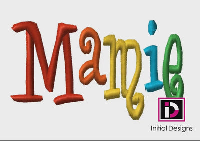 Mamie - Curlie Letters