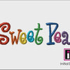 Sweet Pea - Curlie Letters