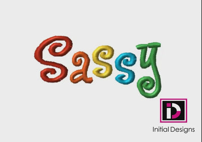 Sassy - Curlie Letters