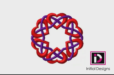 Hearts Circle