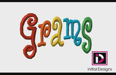 Grams - Curlie Letters