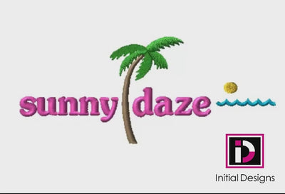 Sunny Daze with Palm Tree