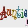 Auntie - Curlie Letters