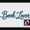 Book Lover Machine Embroidery Design | Digital Download