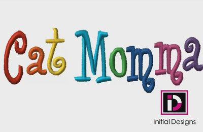 Cat Momma - Curlie Letters