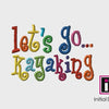 Let's Go…Kayaking - Curlie Letters