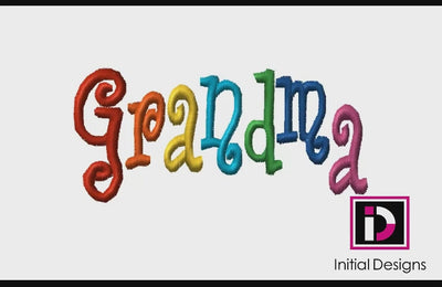 Grandma - Curlie Letters