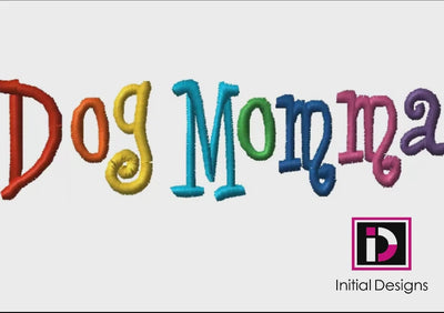 Dog Momma - Curlie Letters