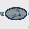 Cape Cod Oval - Straight Letters