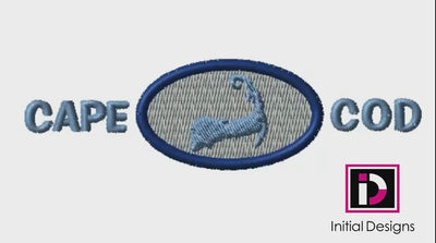 Cape Cod Oval - Straight Letters