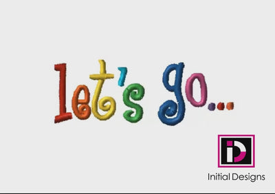 Let's Go... - Curlie Letters
