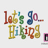 Let's Go…Hiking - Curlie Letters