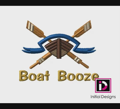 Boat Booze - Boat & Oars