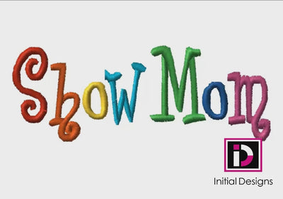 Show Mom - Curlie Letters