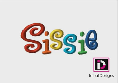 Sissie - Curlie Letters