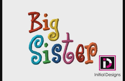 Big Sister - Curlie Letters