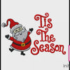 ’Tis The Season Santa Machine Embroidery Design | Digital Download