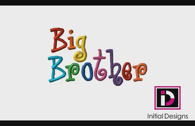 Big Brother - Curlie Letters