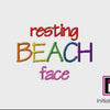 Resting Beach Face - Cap Design