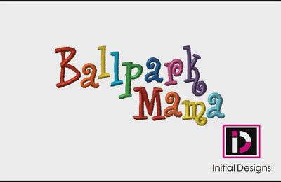 Ballpark Mama - Curlie Letters