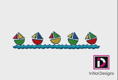 Sailboats - 5 in Water