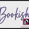 Bookish Machine Embroidery Design | Digital Download
